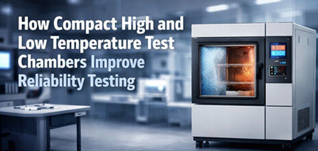 Como as Câmaras de Teste de Alta e Baixa Temperatura Compactas Melhoram os Testes de Confiabilidade para Componentes Automotivos e Eletrônicos