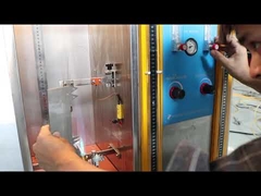 Equipamento de testes de inflamabilidade para propagação vertical de chama para único cabo isolado