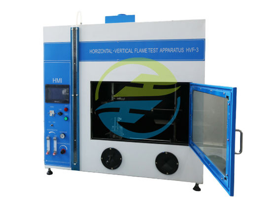 Bom preço Métodos de Teste de Queima Horizontal e Vertical Equipamento de Teste de Inflamabilidade com Pressão de Gás de 0,1MPa on-line