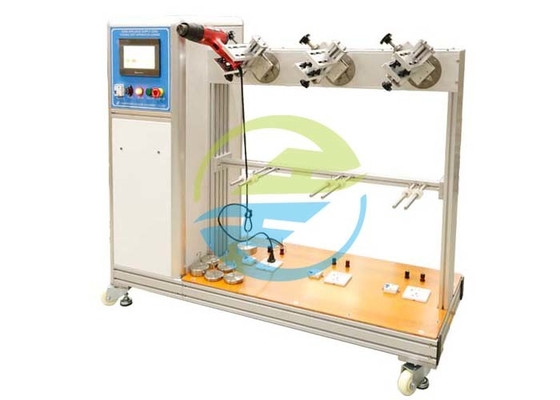 Good price Equipamento de teste de eletrodomésticos 60rpm 3 estações Aparelho de teste de flexão para cabo de alimentação on-line
