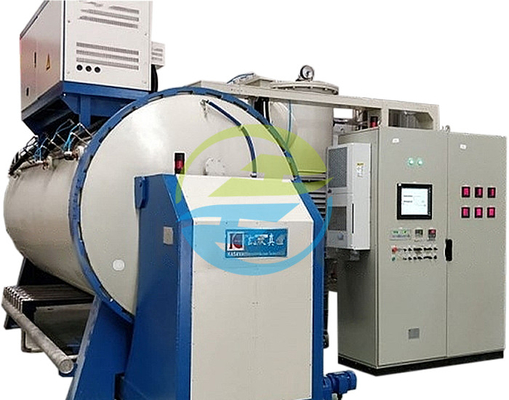 Good price Potência total máxima 320kW Forno de brasagem a vácuo vertical e horizontal Forno a vácuo HJ-VF003 on-line