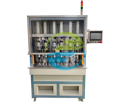 Good price Máquina de ensaio de estanquidade do núcleo de válvula de cobre de perfil de alumínio AC220V de equipamento de ensaio de vazamento on-line