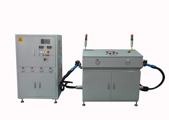 Good price Máquina de enchimento do vácuo do líquido refrigerante do equipamento de teste das peças de automóvel do PLC on-line